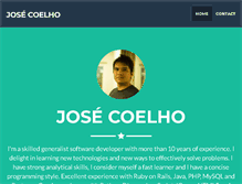 Tablet Screenshot of josecoelho.com